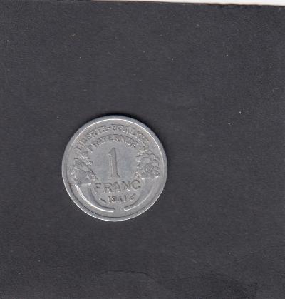 Beschrijving: 1 Franc 